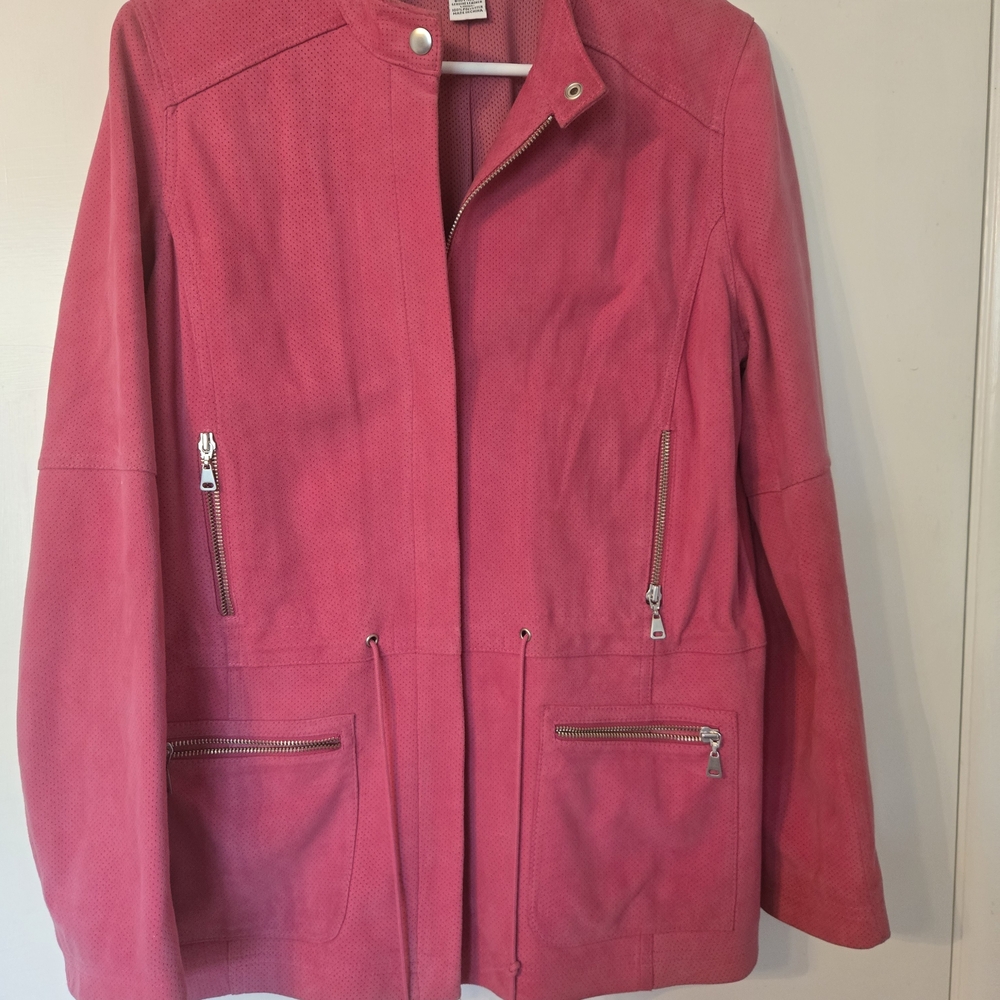 Authentic Suede Pink Jacket